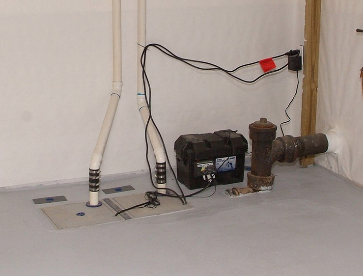 Sump Pump System for Grate Drain